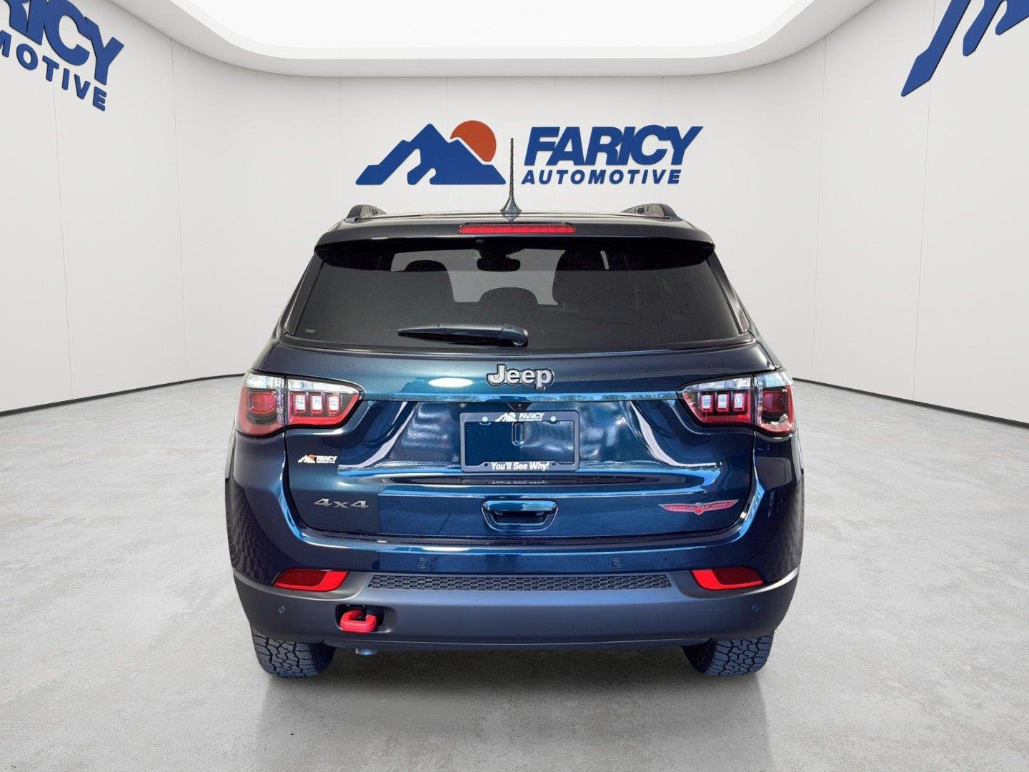 New 2026 Fathom Blue Pearl-Coat Exterior Paint Jeep Trailhawk image 5