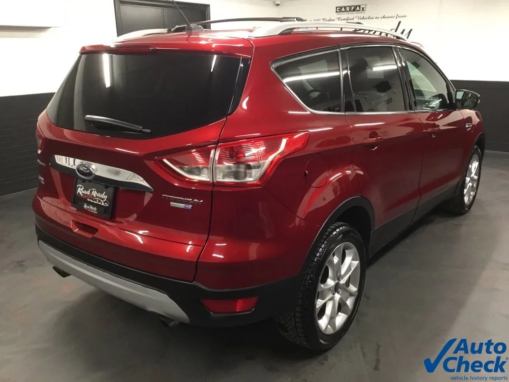 Used 2014 Red Ford Titanium image 11