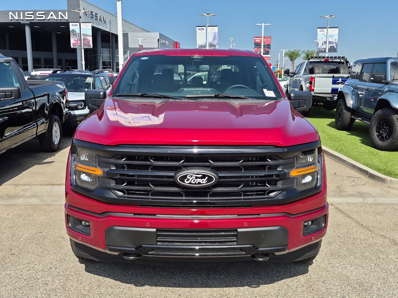 New 2026 Red Ford XLT image 2