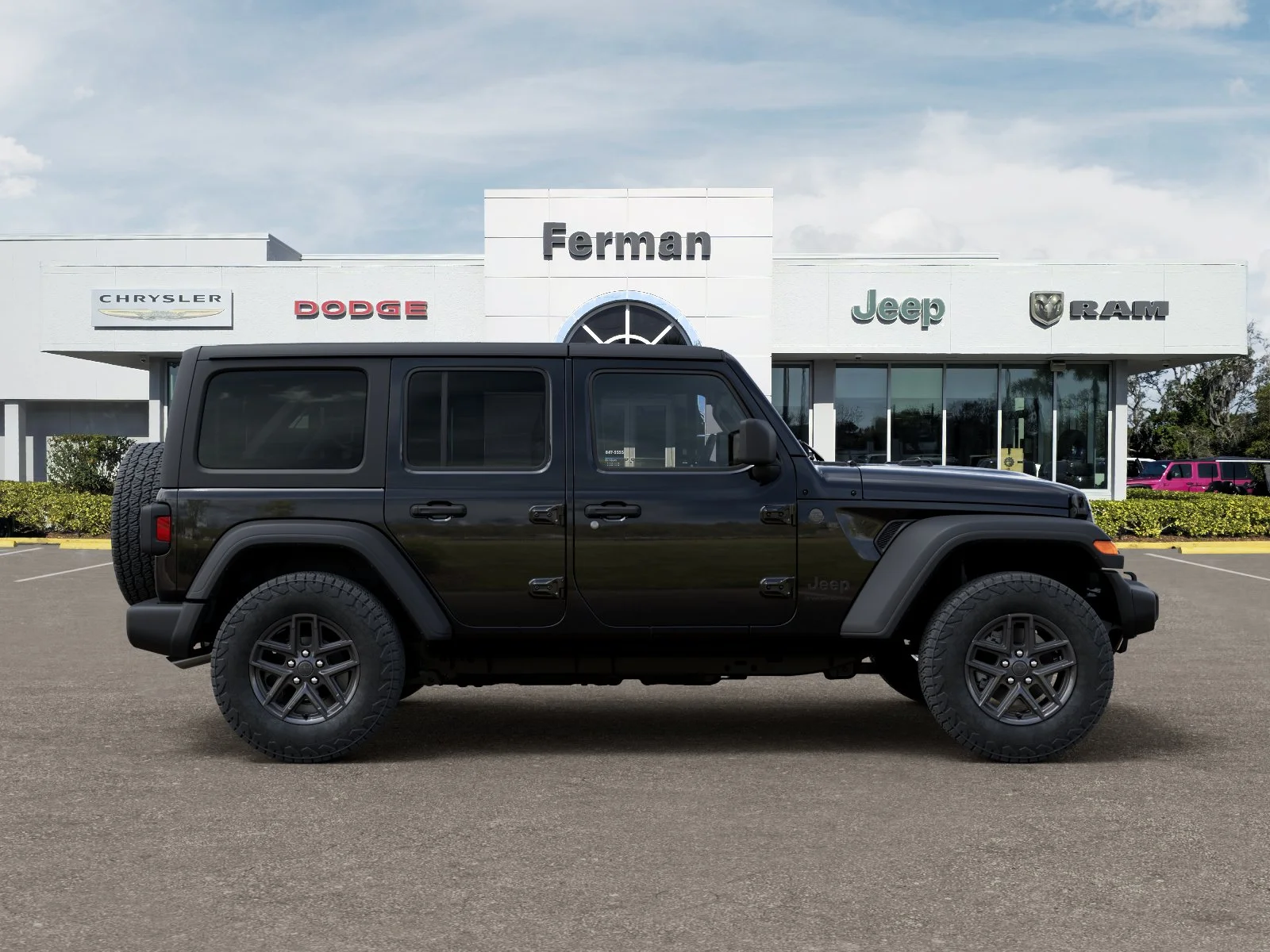 New 2026 Black Clear-Coat Exterior Paint Jeep Sport S image 53