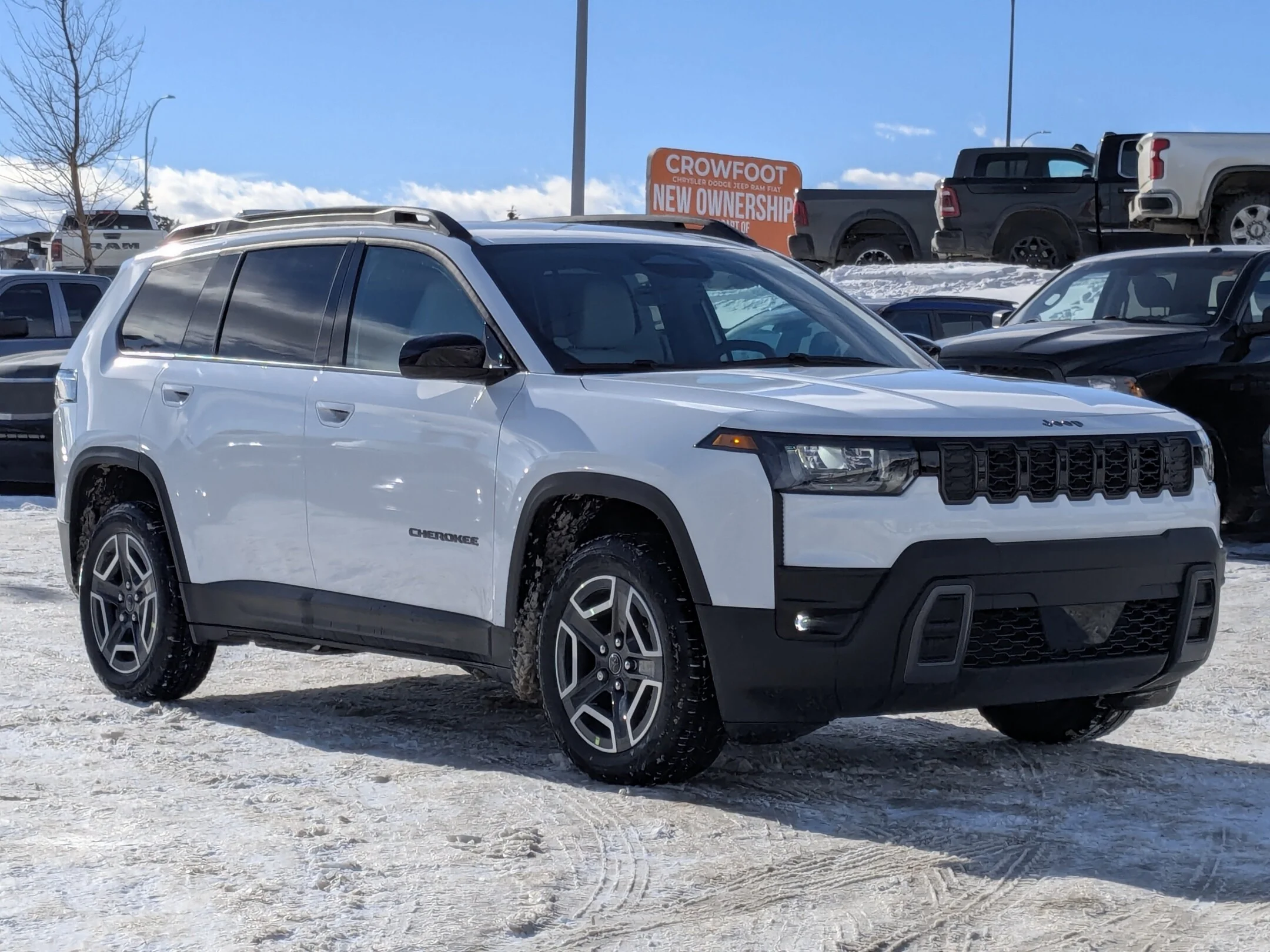 New 2026 White Jeep Laredo - - Hybrid - Mopar Interior Protection Pkg - Adaptive Cruise - 12.3 Display & More! image 2
