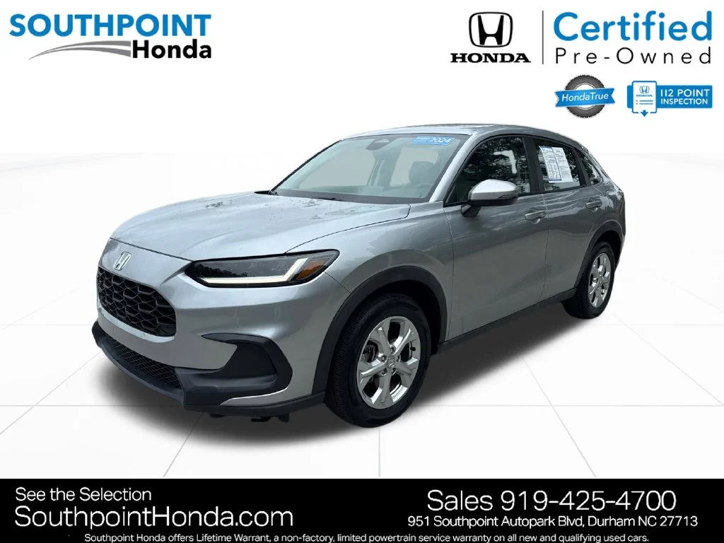 Certified Used 2024 Lunar Silver Metallic Honda 5DR 2WD LX image 3
