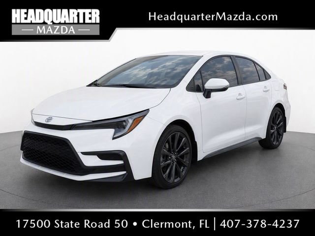Used 2024 White Toyota SE image 1