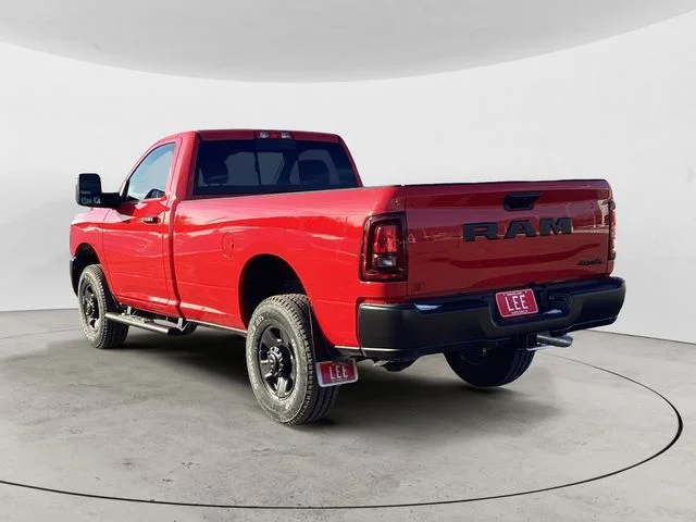 New 2026 Flame Red Clearcoat Ram TRADESMAN REGULAR CAB 4X4 8