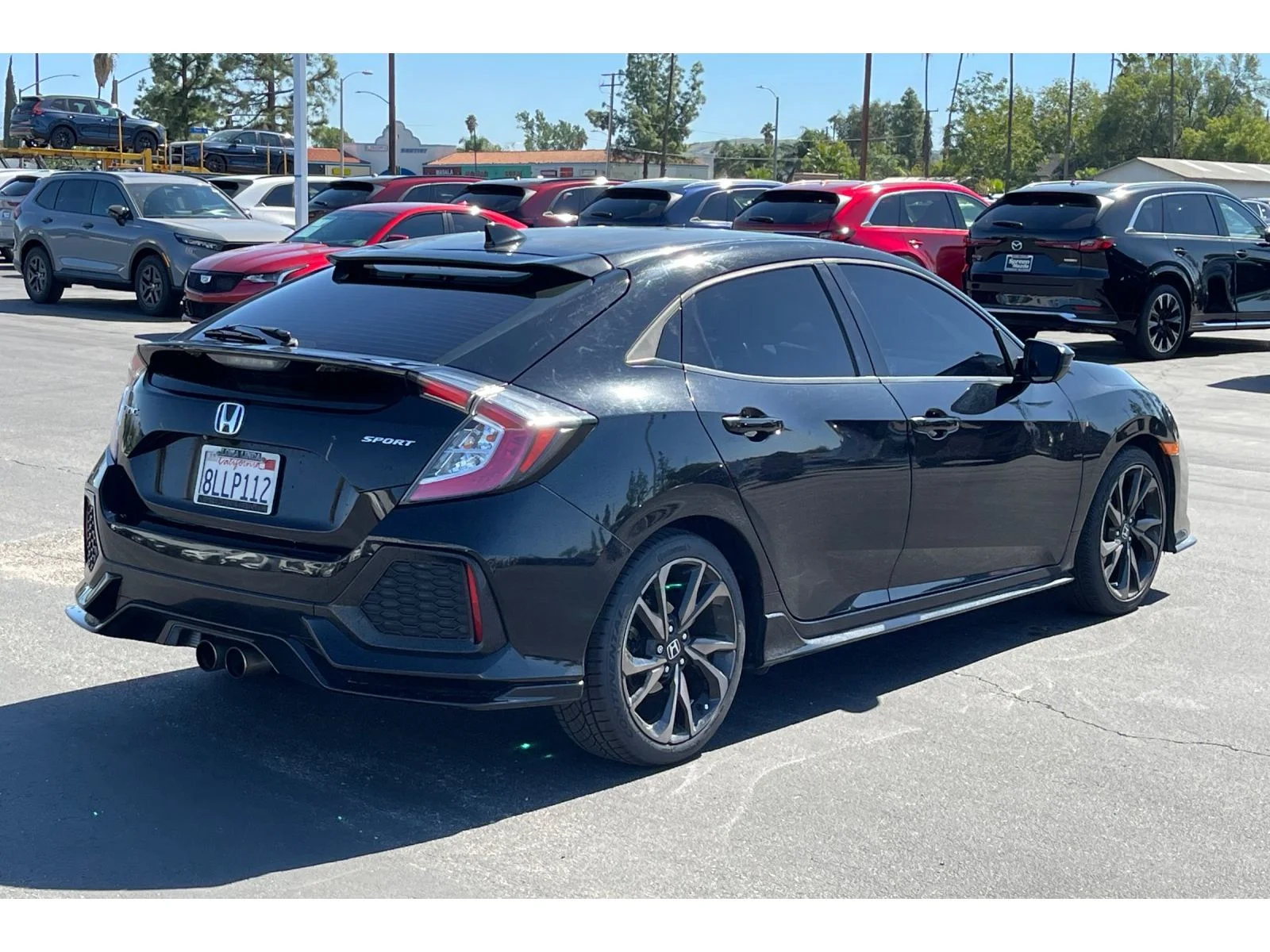 Used 2019 Crystal Black Pearl Honda Sport image 6