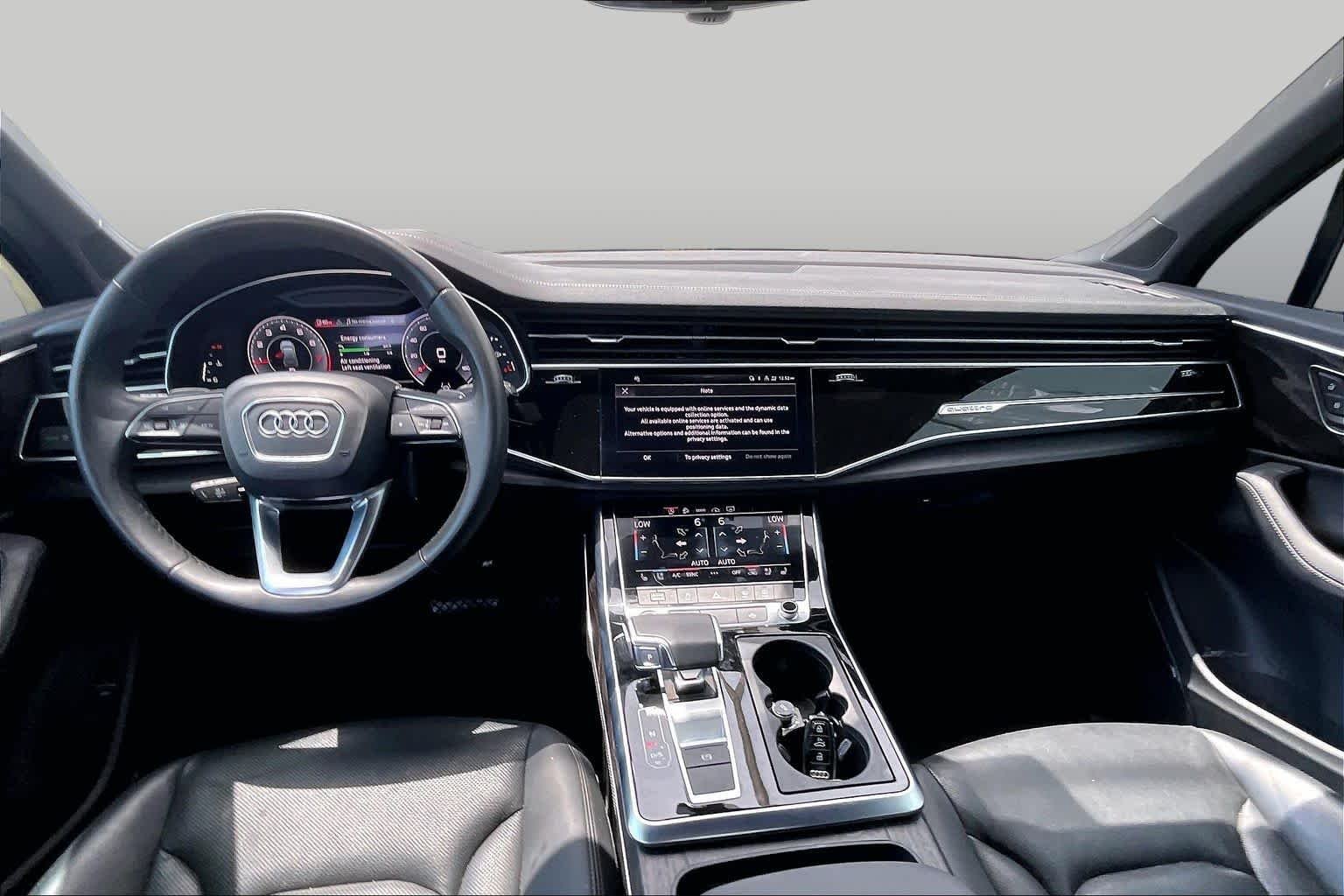 Used 2023 Satellite Silver Metallic Audi Premium Plus image 15