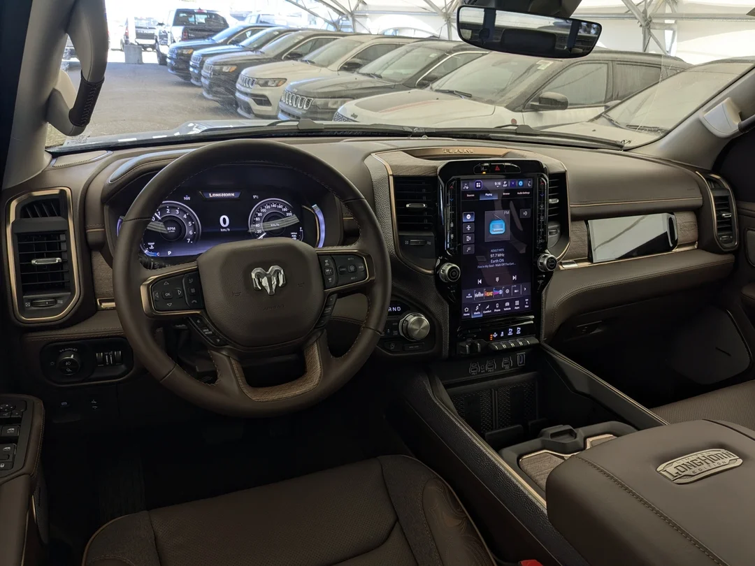 New 2026 Black RAM Limited Longhorn - - 4x4 - 5.7L HEMI V8 eTorque - Premium Leather - Pano Sunroof & More! image 23