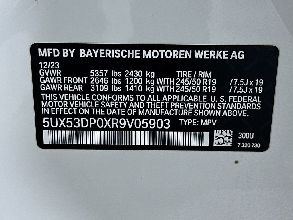 Certified Used 2024 Alpine White BMW xDrive30i image 33