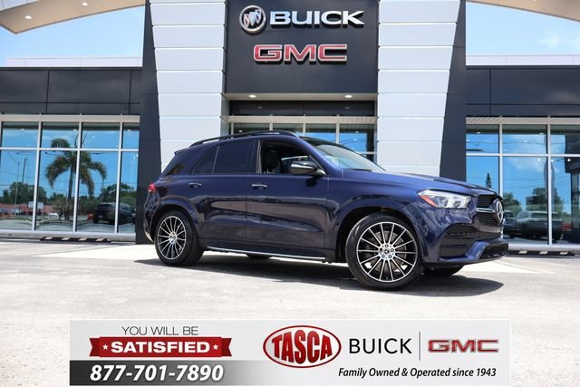 Used 2022 Blue Mercedes-Benz GLE 450 image 1