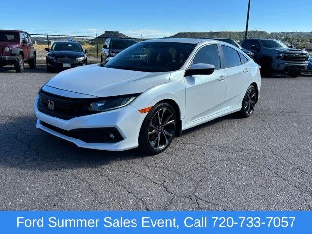 Used 2020 White Honda Sport image 1