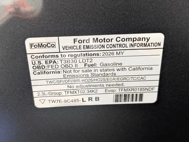 New 2026 Carbonized Gray Metallic Ford Active image 58
