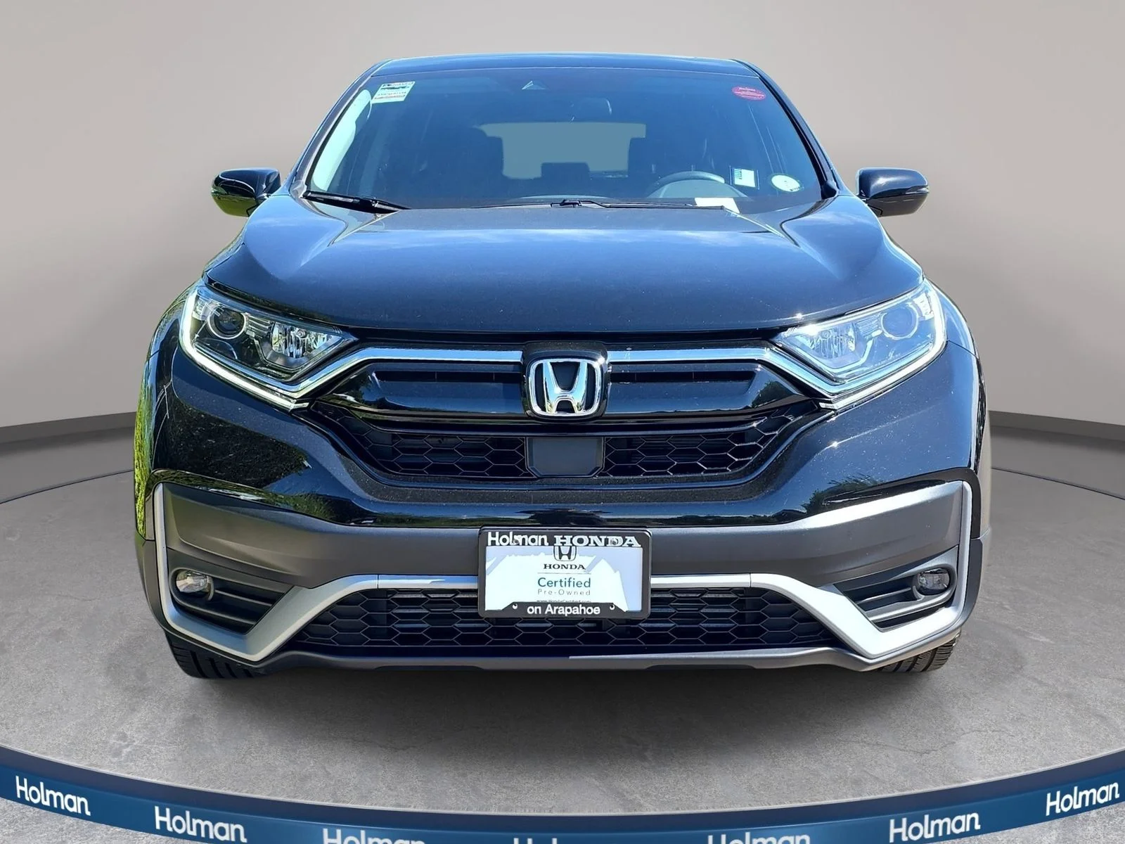 Certified Used 2021 Crystal Black Pearl Honda EX image 2
