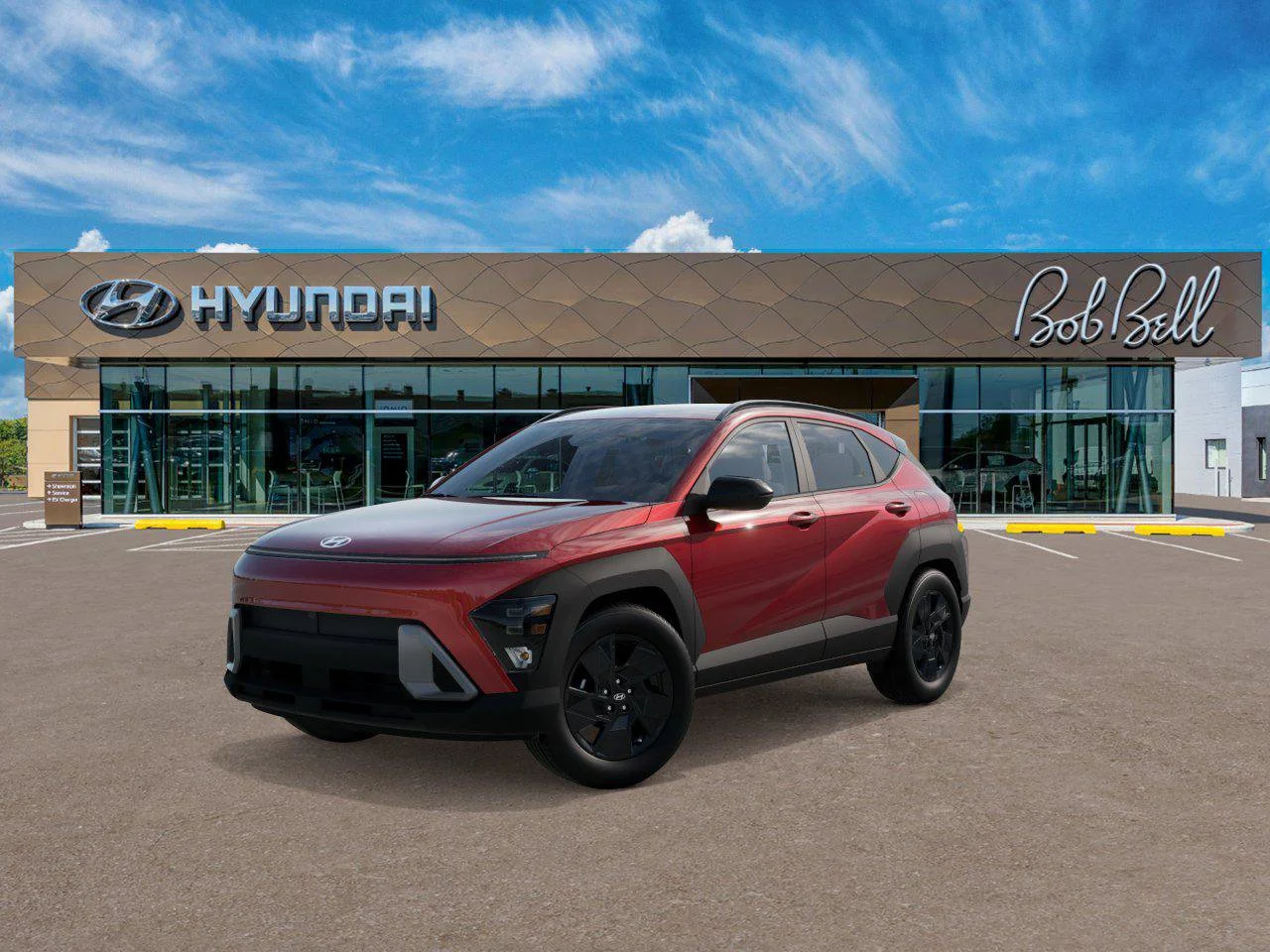 New 2026 Red Hyundai SEL Sport image 1