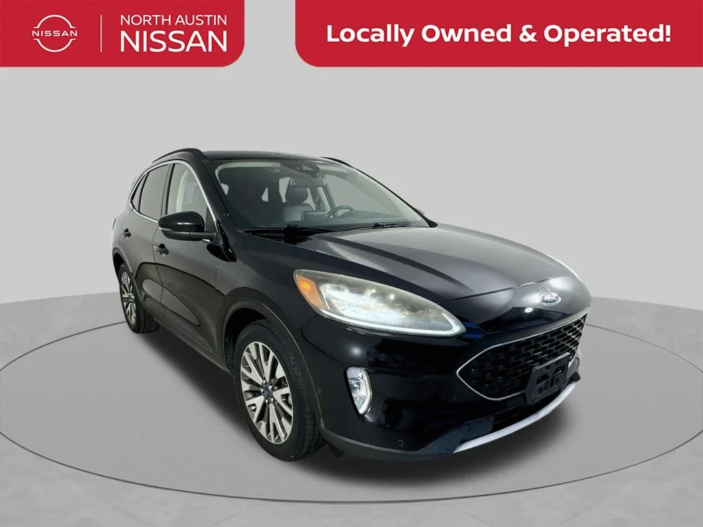 Used 2020 Black Ford Titanium image 1