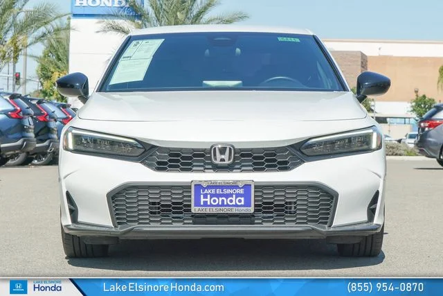 Used 2025 Platinum White Pearl Honda Sport image 3