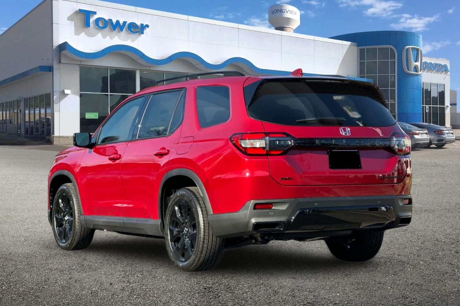 New 2026 Radiant Red Metallic II Honda Black Edition image 6