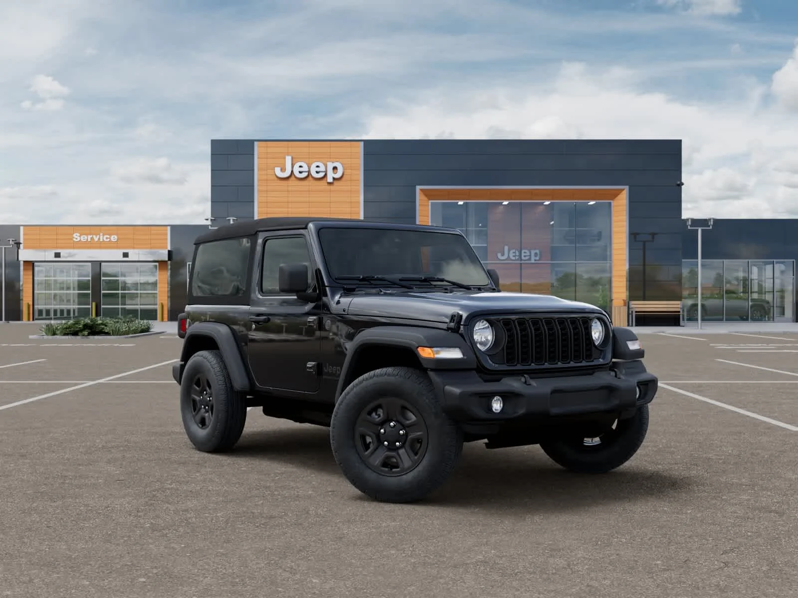 New 2026 Black Clearcoat Jeep Sport image 5