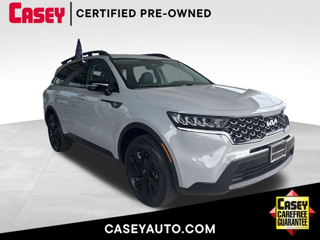 Certified Used 2023 Gray Kia X-Line S image 1