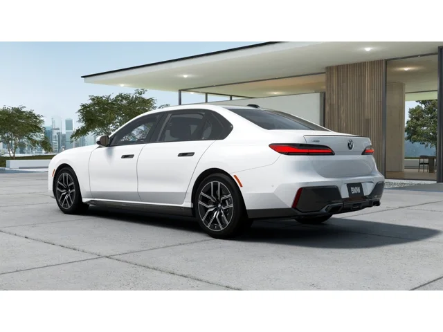 New 2026 Mineral White Metallic BMW 740i xDrive image 2