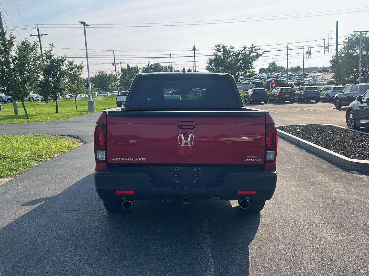Used 2023 Radiant Red Metallic II Honda Sport image 7