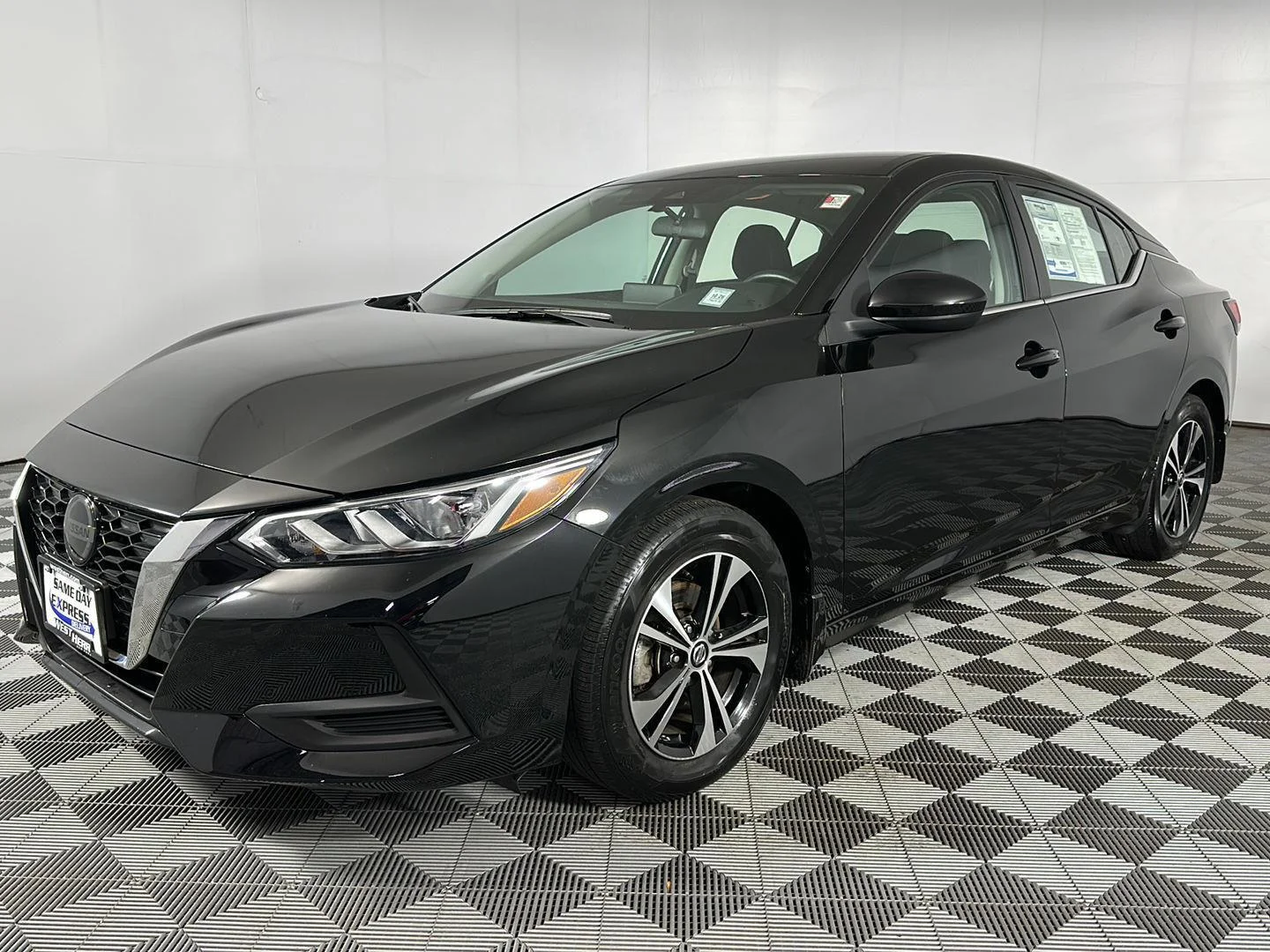 Used 2023 Super Black Nissan SV image 13