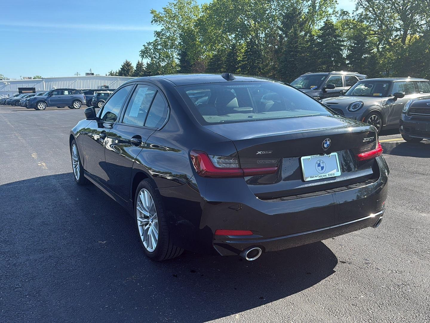 Certified Used 2023 Black Sapphire Metallic BMW 330i xDrive image 5