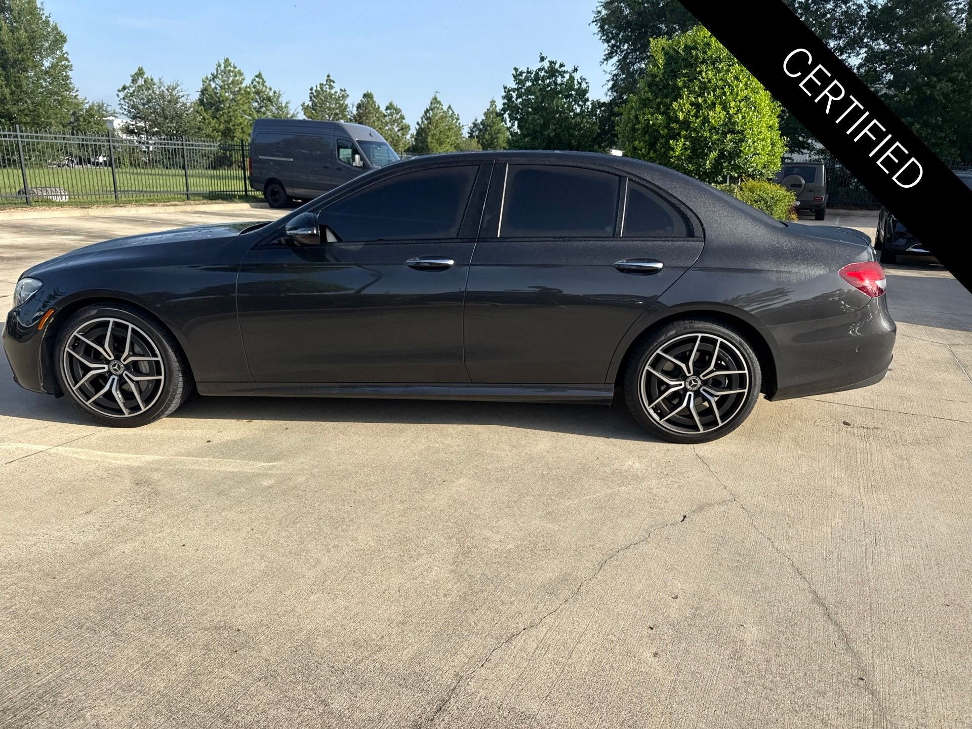 Certified Used 2022 Graphite Gray Metallic Mercedes-Benz E 350 image 7