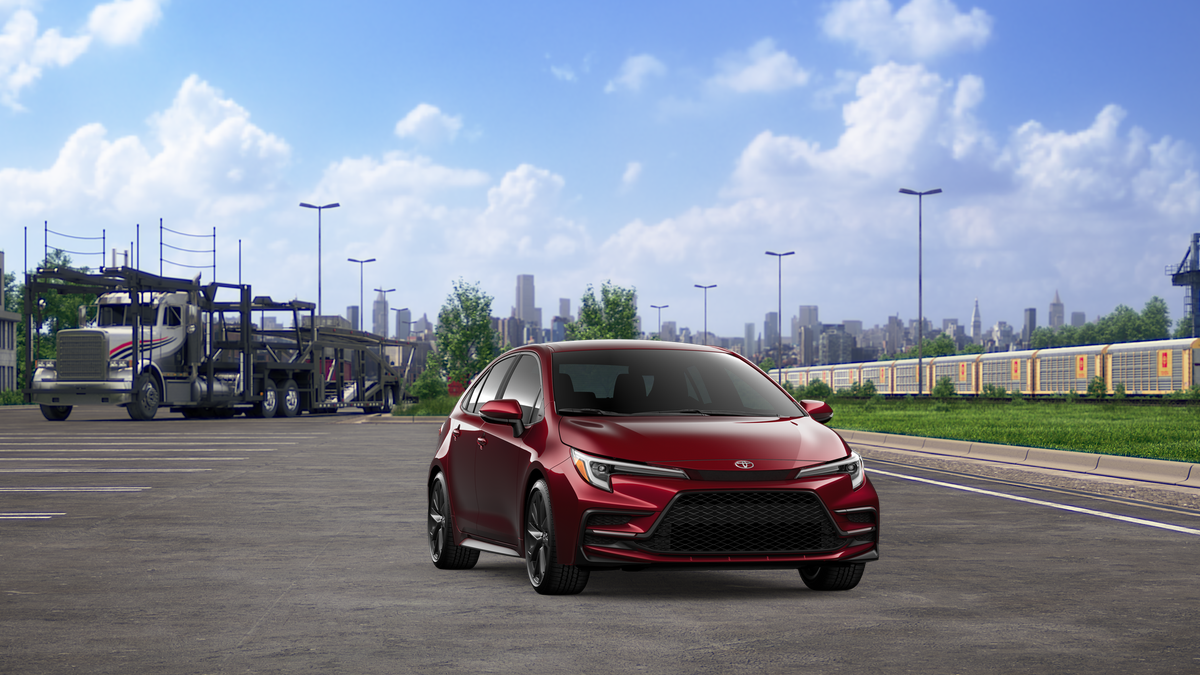 New 2026 Ruby Flare Pearl Toyota SE image 16