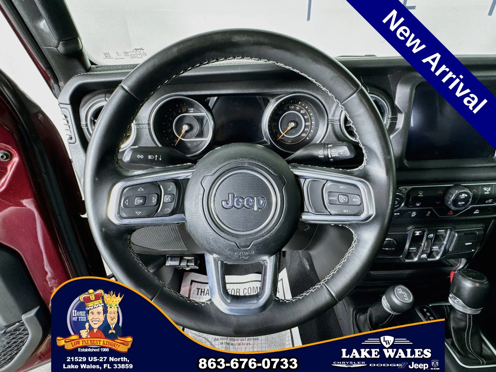 Certified Used 2021  Jeep Overland image 11