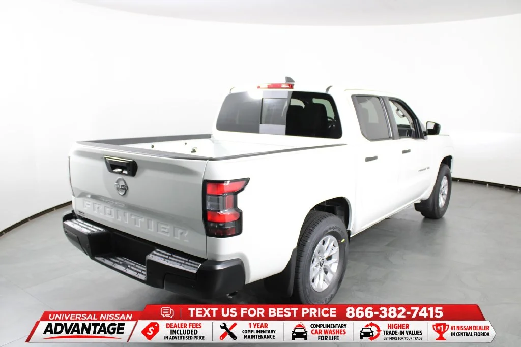 New 2027 Glacier White Nissan Crew Cab S image 8