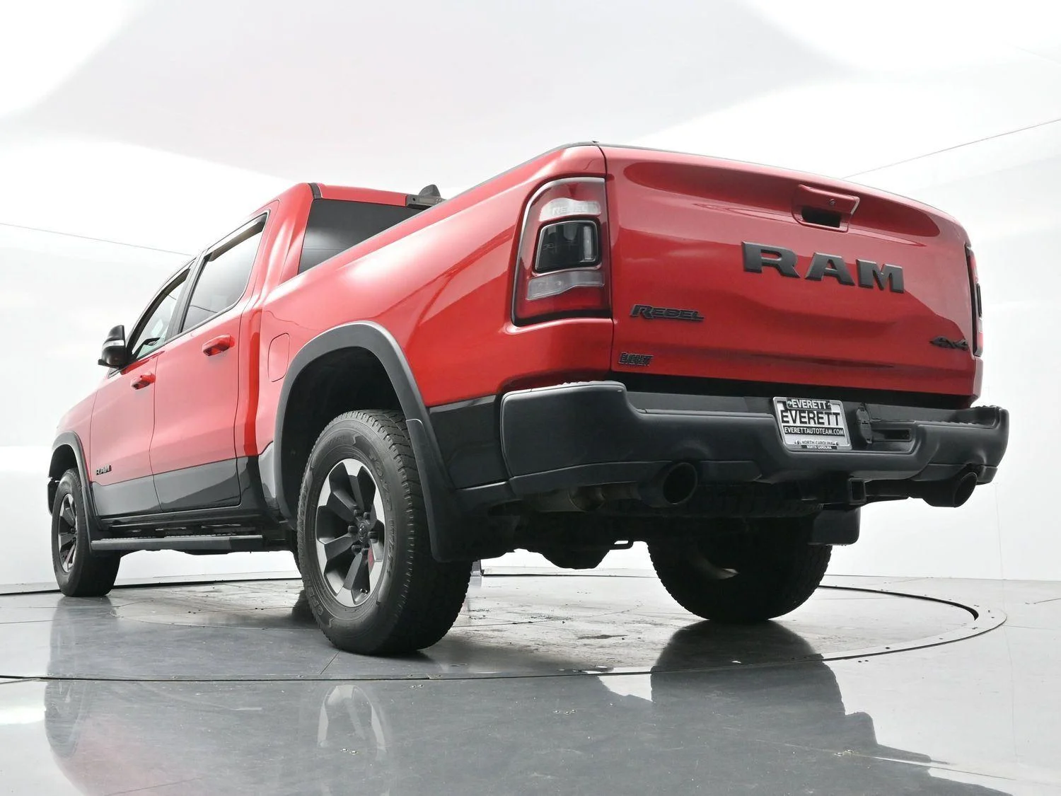 Used 2019 Flame Red Ram Rebel image 45
