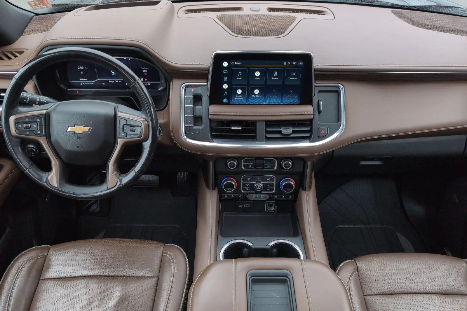 Used 2022 EVERGREEN GRAY METALLIC Chevrolet High Country image 14