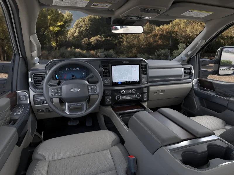 New 2026 Star White Metallic Tri-Coat Ford F-250® Platinum® image 32