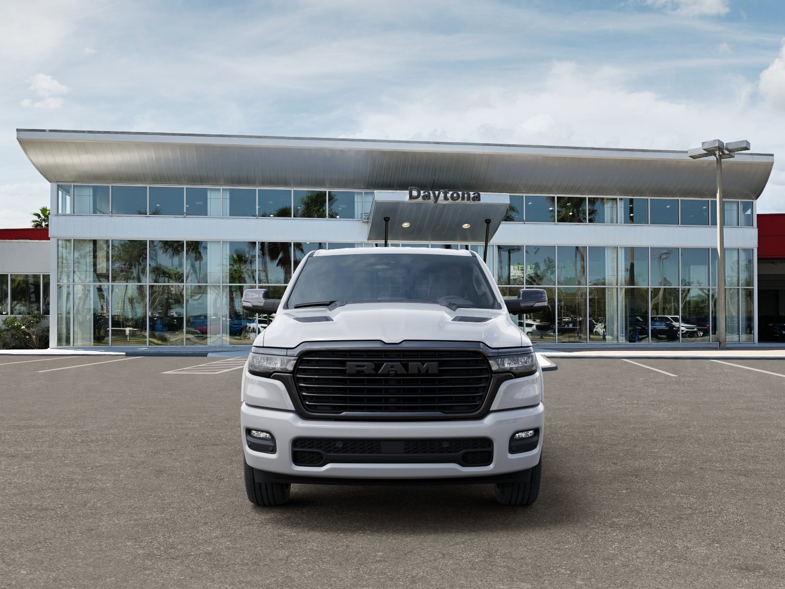 New 2026 Ivory White Tri-Coat Pearlcoat RAM Laramie image 6