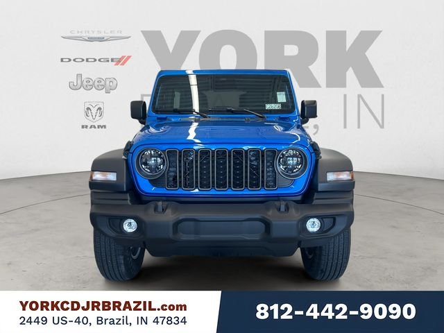 New 2026 Hydro Blue Pearl-Coat Exterior Paint Jeep Sport S image 8