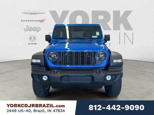 New 2026 Hydro Blue Pearl-Coat Exterior Paint Jeep Sport S image 8