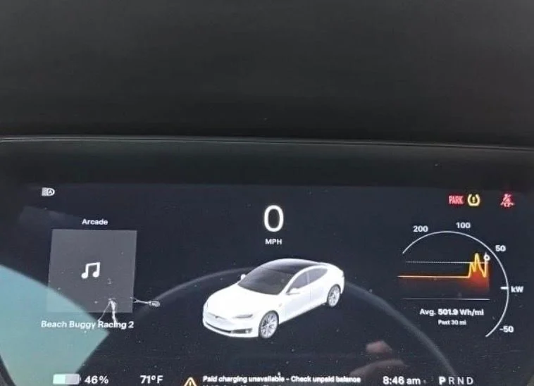 Used 2018 White Tesla 75D image 15