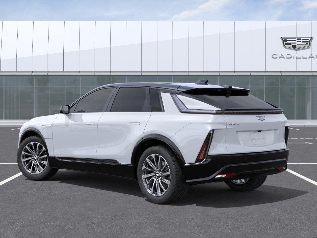 New 2027 Vibrant White Tricoat Cadillac Sport image 3