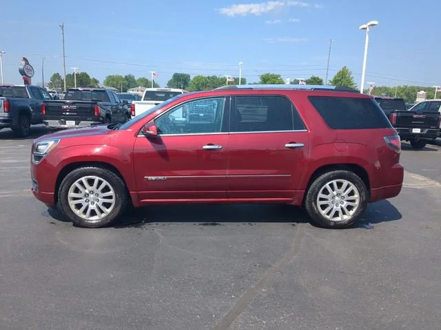 Used 2015 CRIMSON RED TINTCOAT GMC Denali image 2