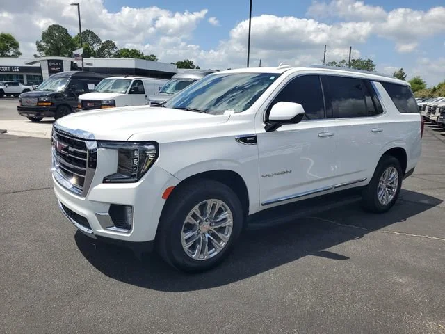 Used 2023 Summit White GMC SLT image 2