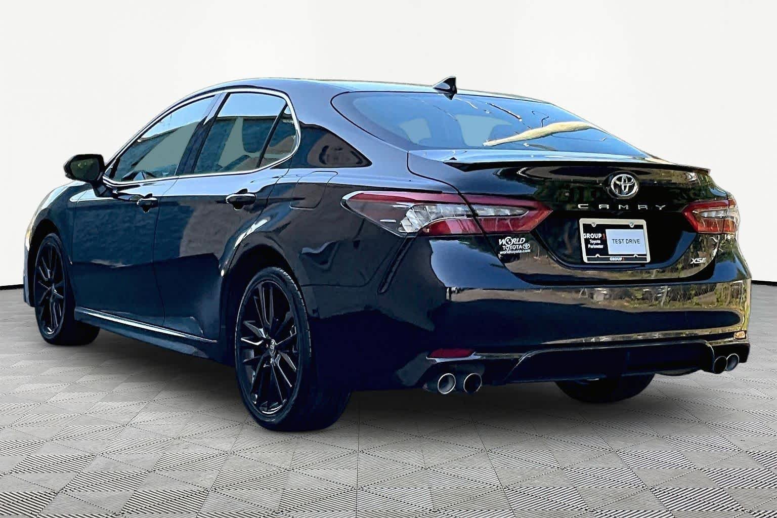 Used 2024 Midnight Black Metallic Toyota XSE image 12