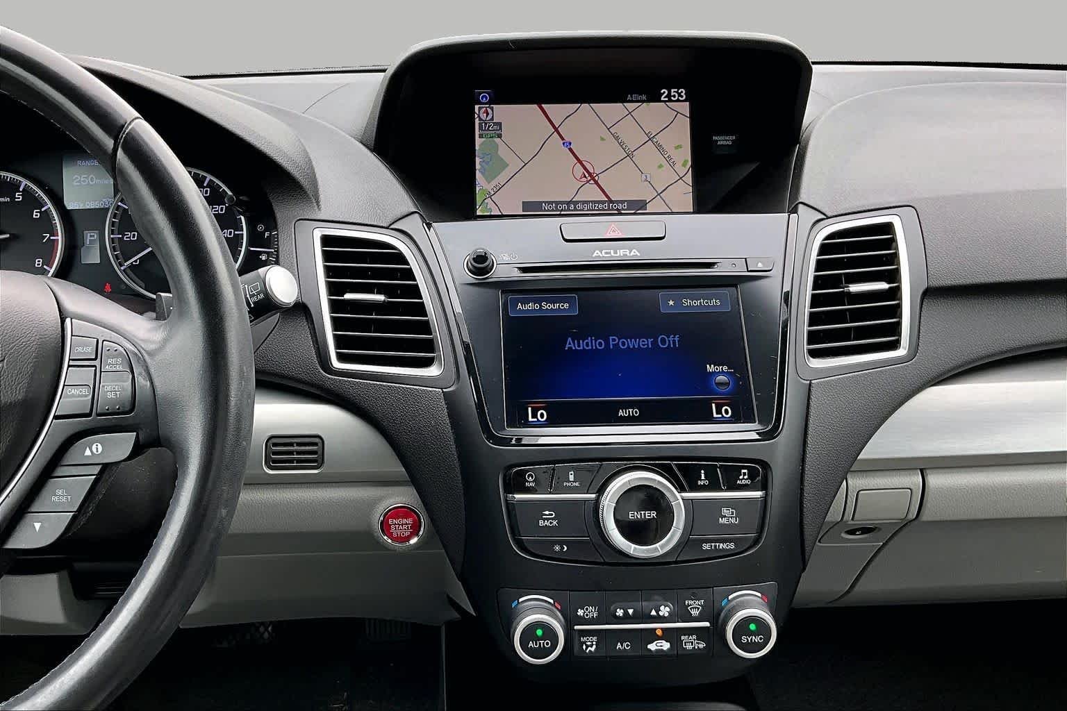 Used 2017 BLUE Acura w/Technology Pkg image 7
