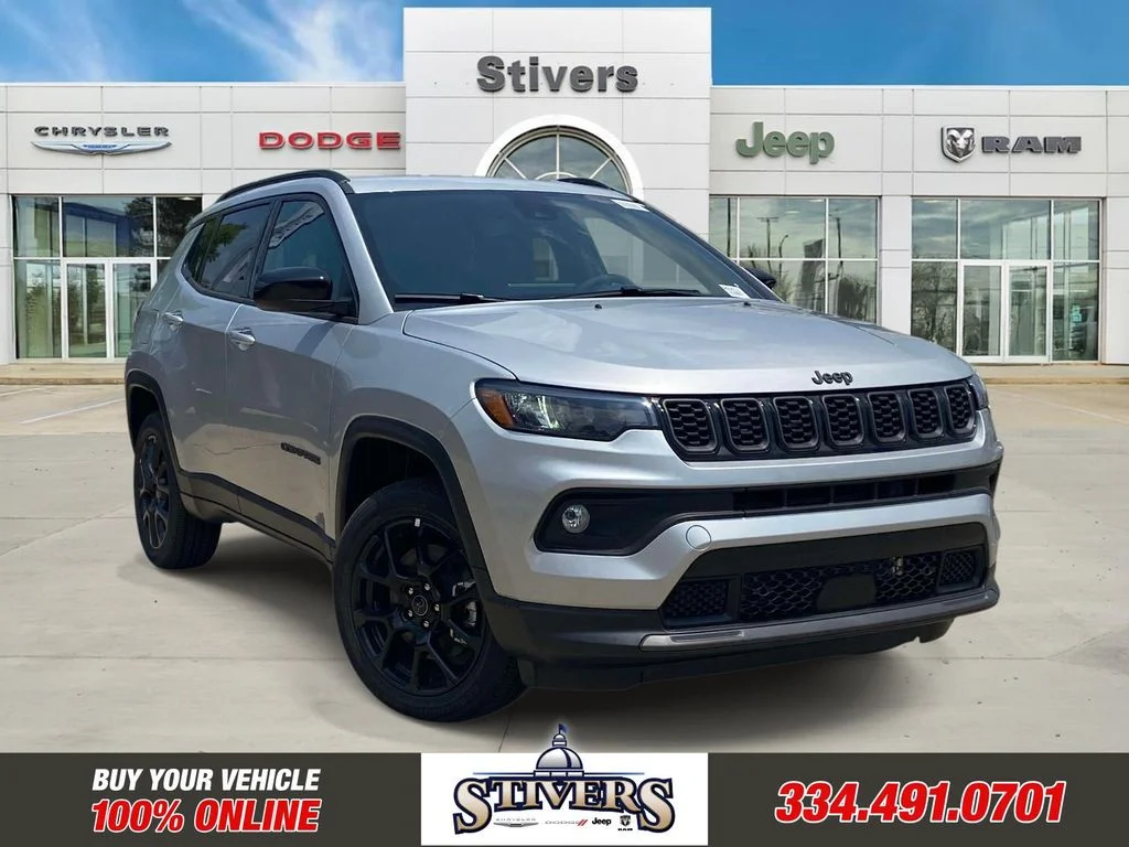 New 2026 Silver Zynith Metallic Clear-Coat Exterior Paint Jeep Latitude Altitude image 1
