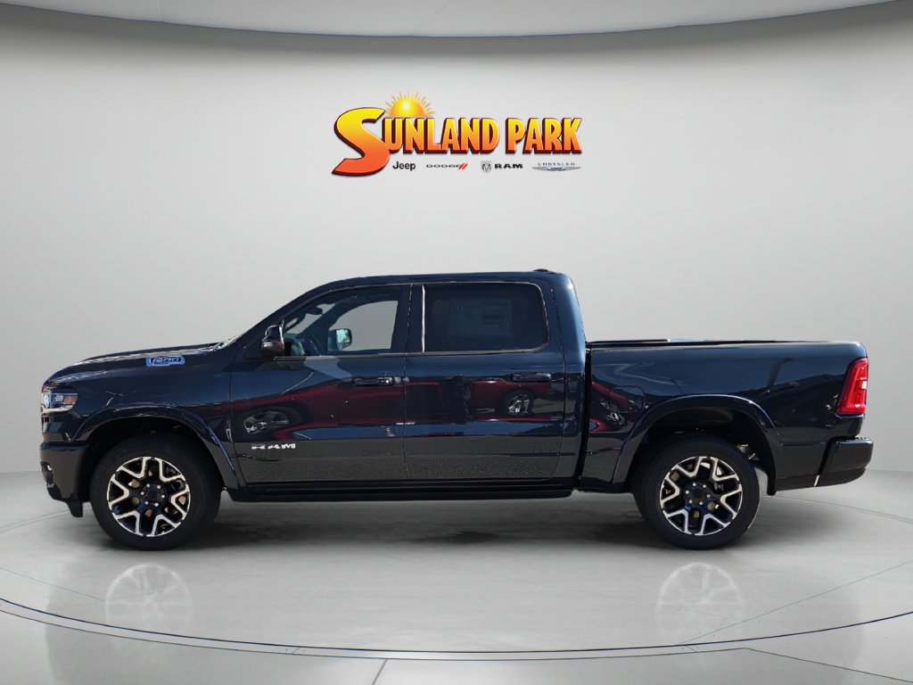 New 2027 Forged Blue Metallic Exterior Paint RAM Laramie image 3