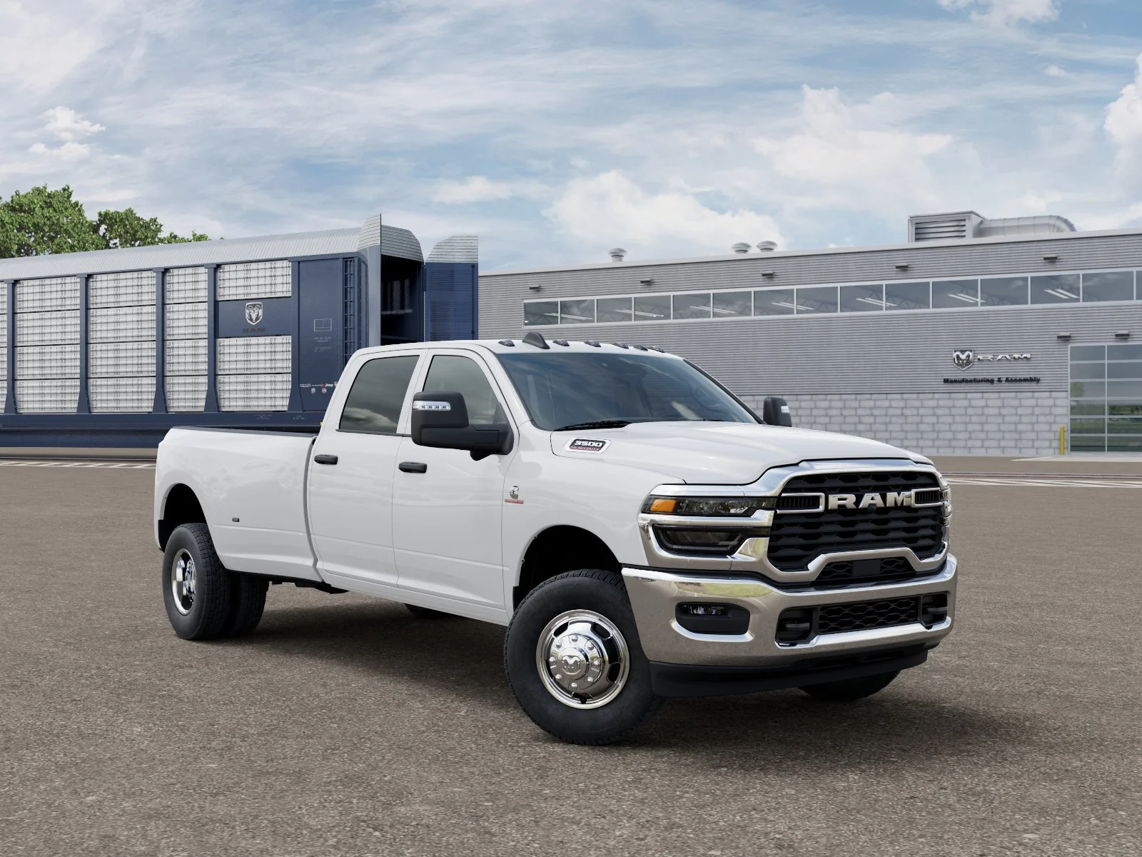 New 2026 Bright White Clear-Coat Exterior Paint RAM Tradesman image 25