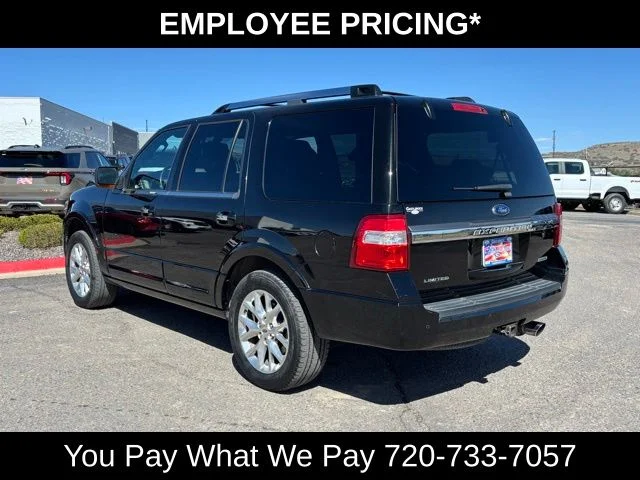 Used 2017 Black Ford Limited image 3