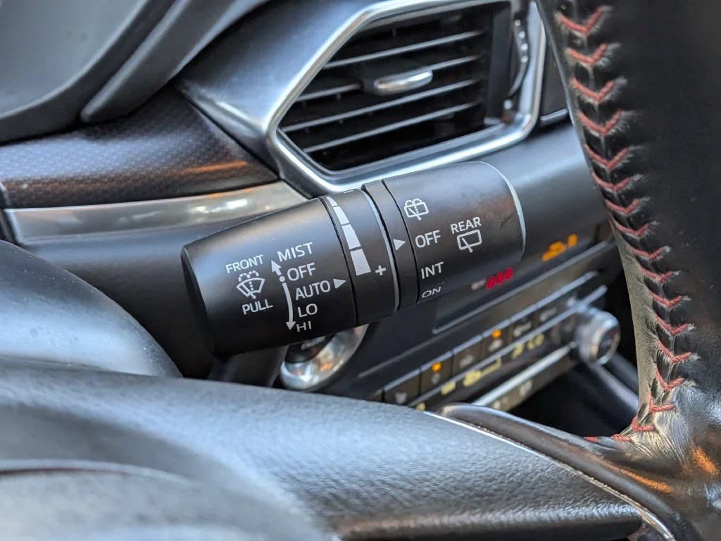 Used 2021 Polymetal Gray Metallic Mazda Carbon Edition image 24