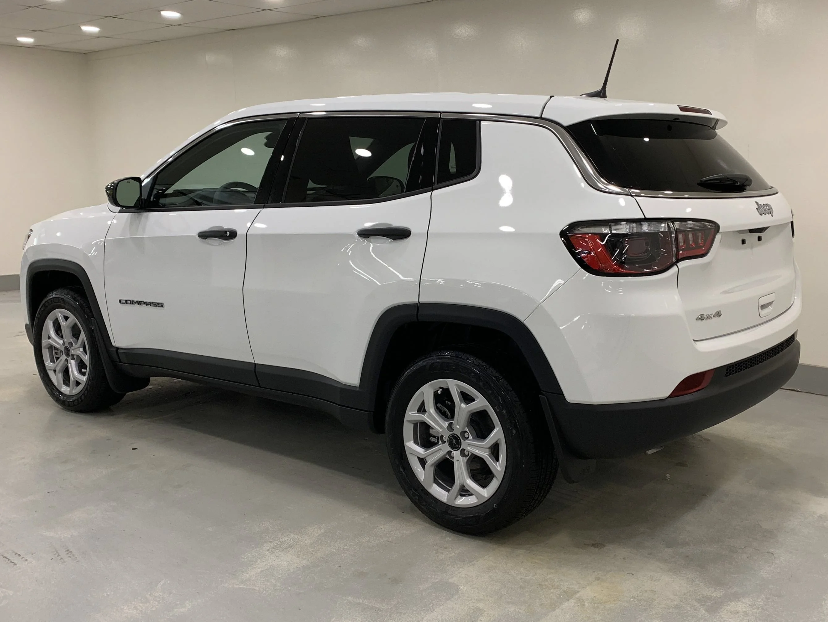 New 2026 Bright White Jeep Sport image 3