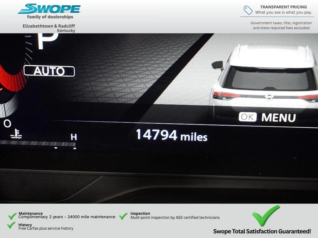 Used 2025 Obsidian Green Pearl Nissan Platinum image 20