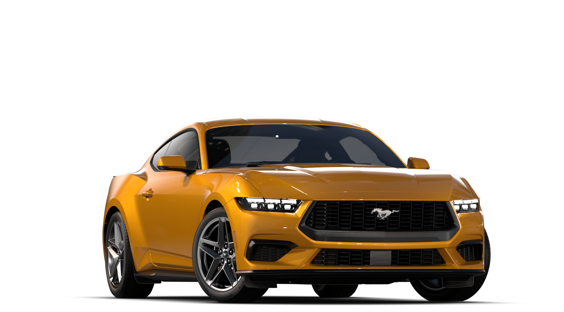 New 2026 Orange Fury Metallic Tri-coat Ford EcoBoost® Premium Fastback image 4